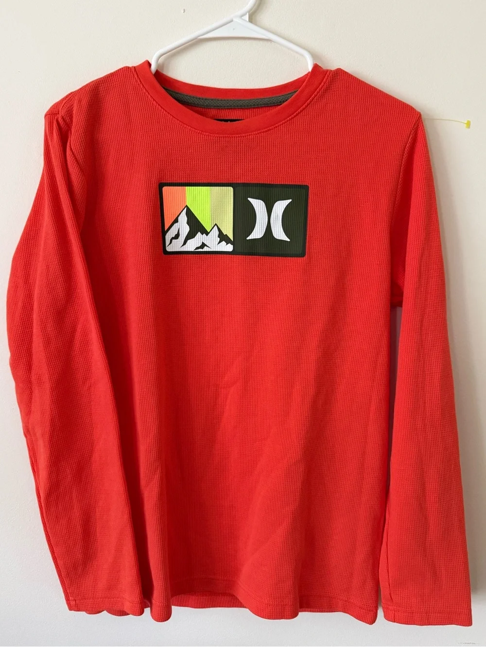 Hurley Boys Long-Sleeve Graphic Thermal Tee